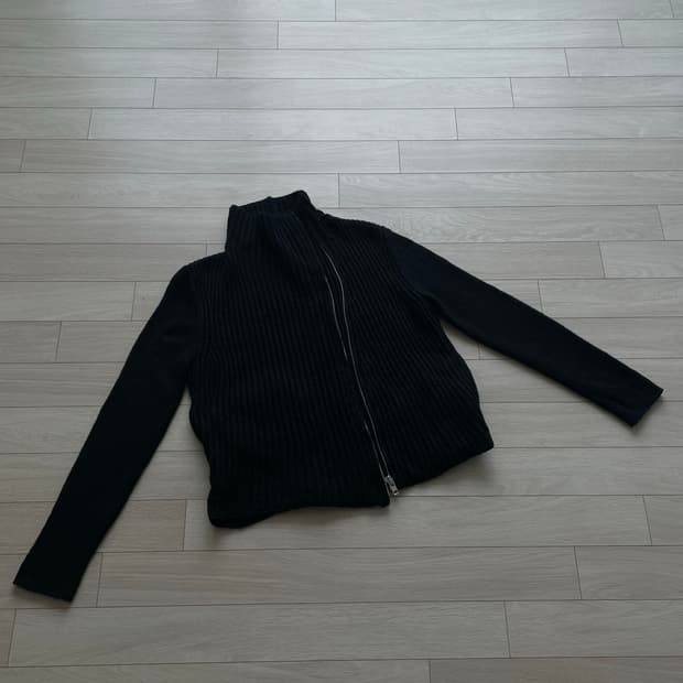 Helmut Lang Ribbed Kint Jacket