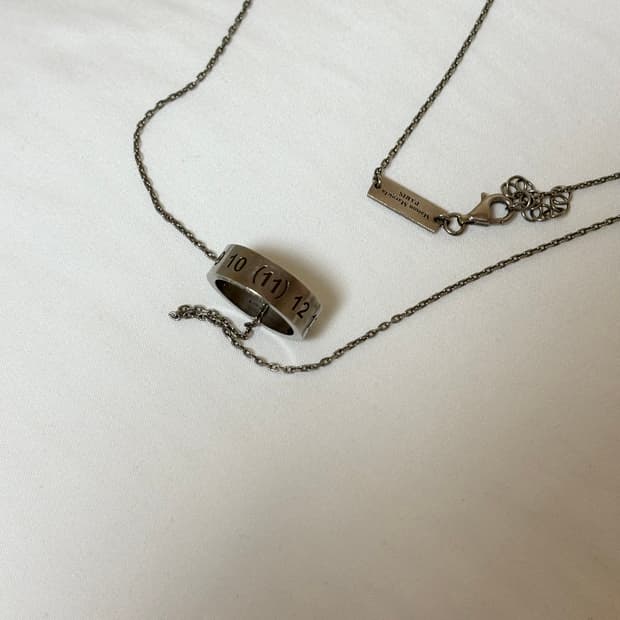 메종마르지엘라 목걸이 반지