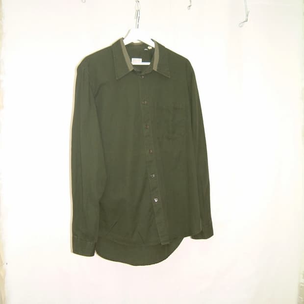Helmut lang 1998 contrast collar shirt