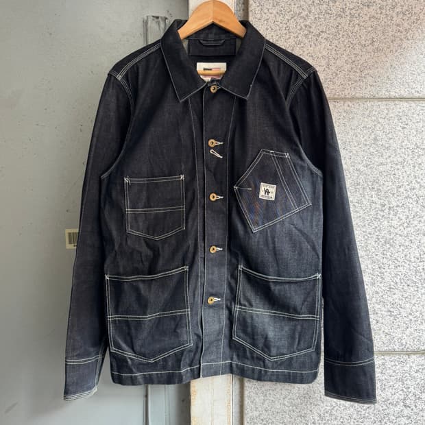 허프 초어 데님 자켓