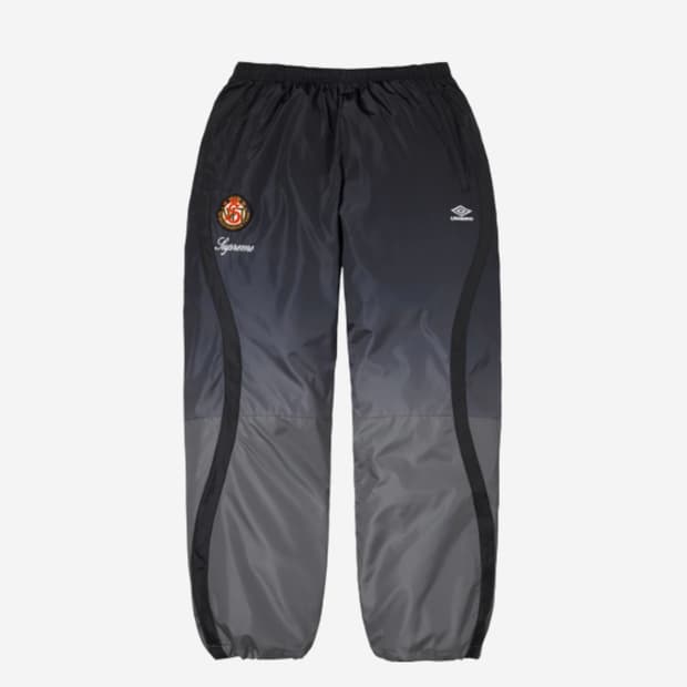 슈프림 x 엄브로 그라데이션 트랙 팬츠 블랙 L