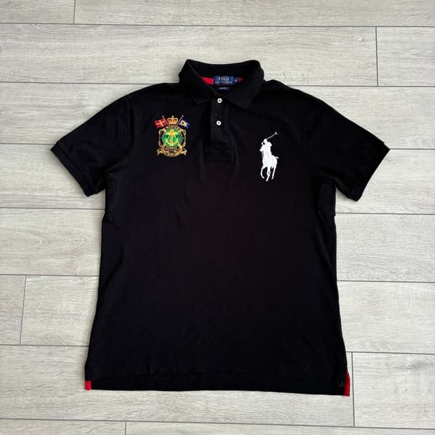 폴로 랄프 로렌 마린 서플라이 빅 포니 폴로 셔츠