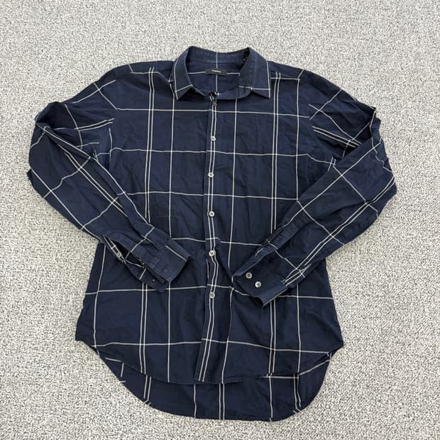 [M] 띠어리 윈도우페인 체크셔츠 0109T1