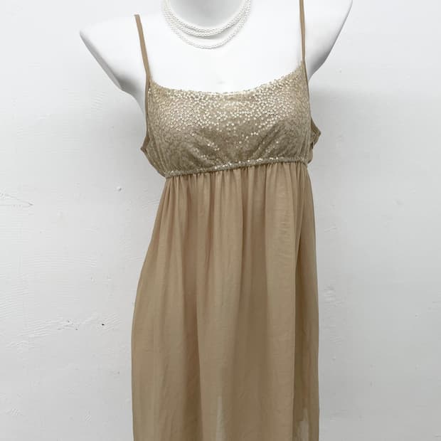 카페라떼 글리터 시어 슬립