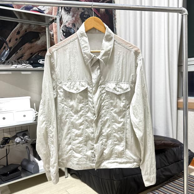 유스 나일론 트러커 자켓