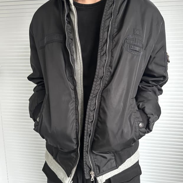 프라다 2006AW 아카이브 봄버 자켓