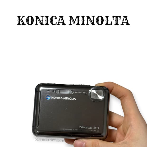 코니카 미놀타 디미지 x1(minolta dimage x1) 카메라 디카
