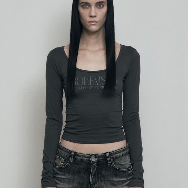 보헤미안서울 페일탑 PALE PRINTED LONG SLEEVE