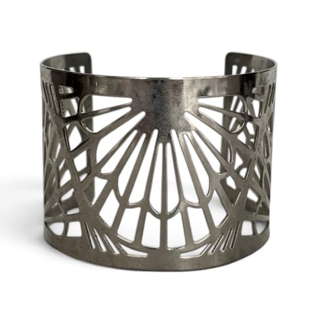 laser cut cuff bracelet