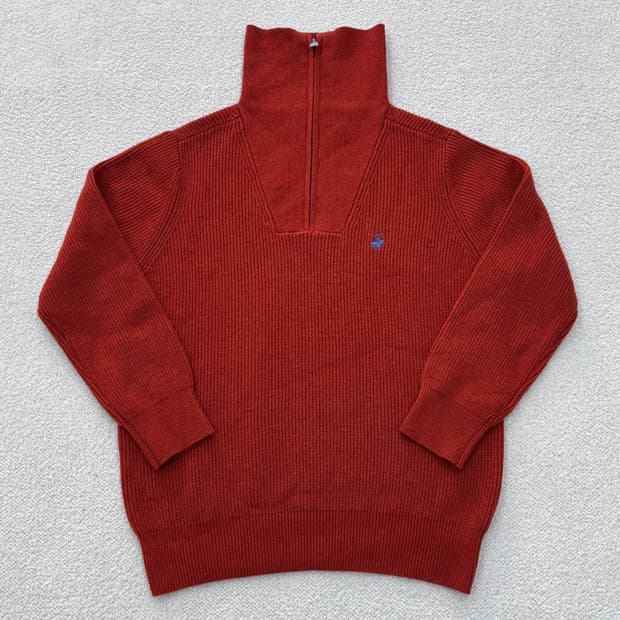 95 비버리힐즈폴로클럽 하프집업 스웨터 0309E