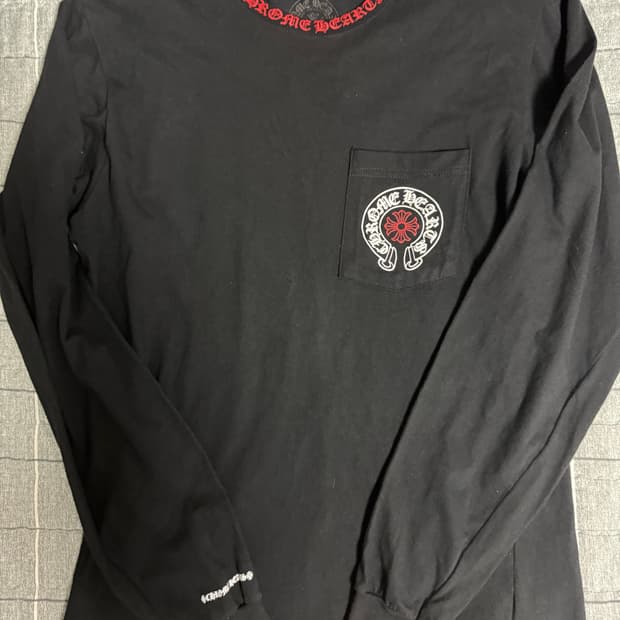 크롬하츠 홀스슈 롱슬리브 M (흔한모델아님) 거의새것 1회착용 