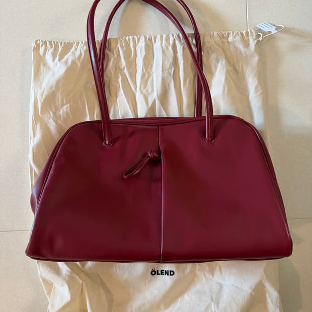 ölend brooklyn bag 올렌드 브룩클린백 체리레드