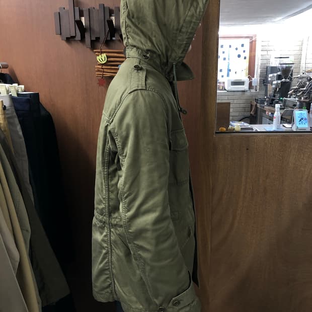 Comme des garcons homme 밀리터리 파카 M