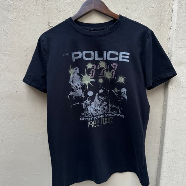 The Police Ghost in the Machine tour tee