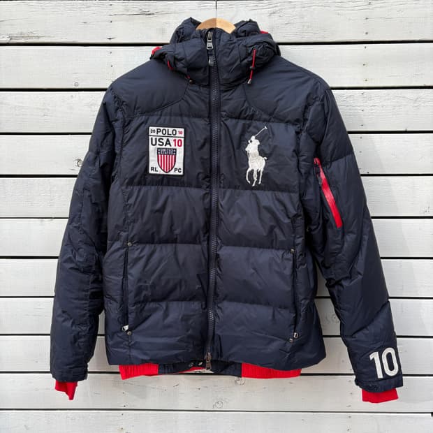 Polo 폴로 빅포니 USA 성조기 패딩
