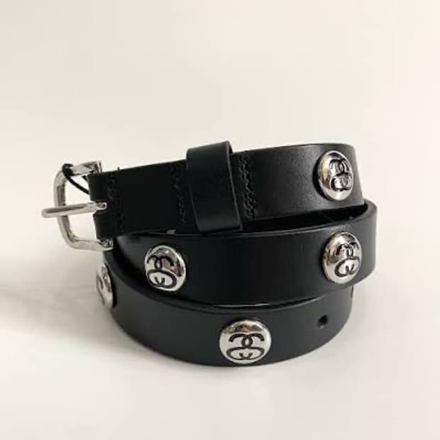 (새상품 L/XL) 스투시 ss 링크 스터드 벨트