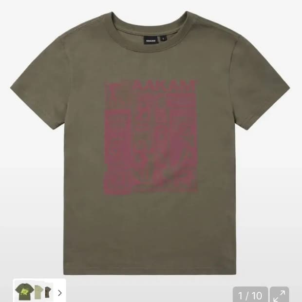 아캄 하프 반팔티 1