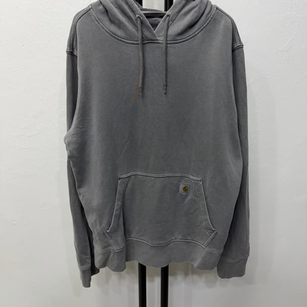 정품) 칼하트 그레이 후드티 M