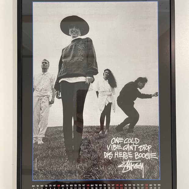 스투시 30주년 한정판 아트 포스터 캘린더 March