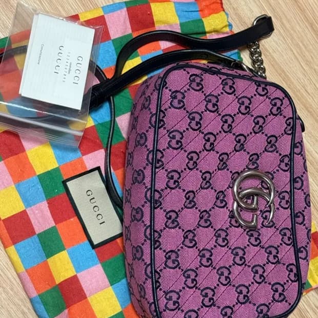 구찌 마몽 크로스백