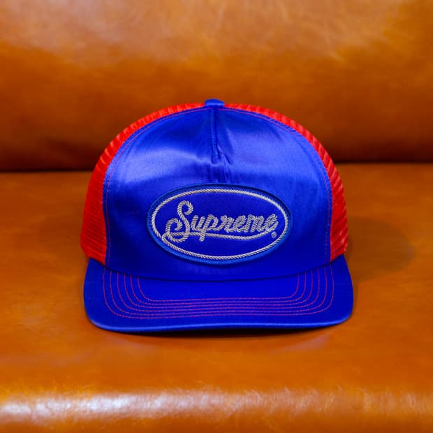 22ss 슈프림 실크 메쉬 캡