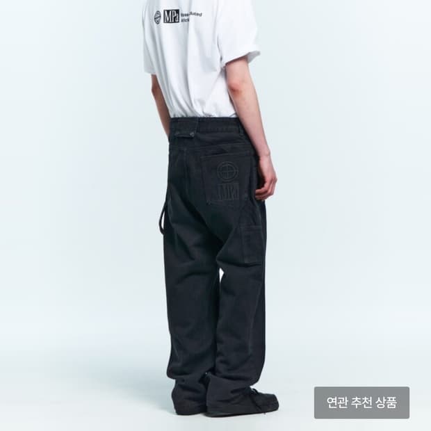 MPa PAINTER DENIM PANTS (BLACK)