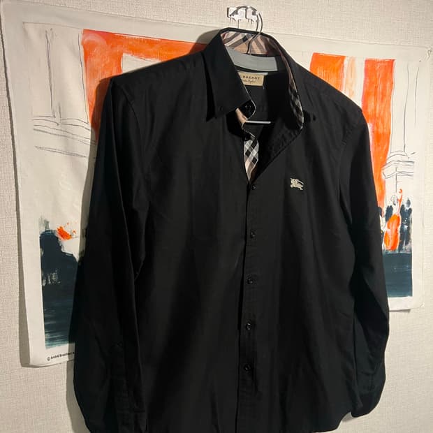  버버리 블랙 셔츠