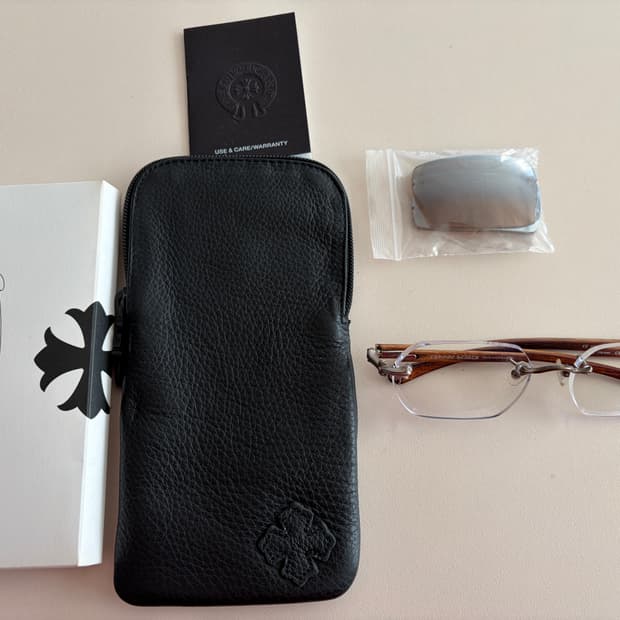 크롬하츠 clerrd 무테 우드 나무 안경