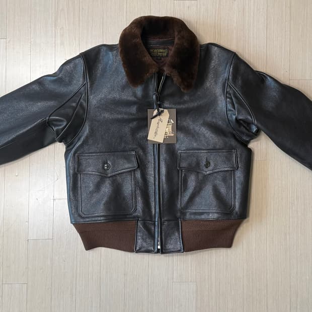 2026 아카펠라클로딩 g-1 가죽자켓 44