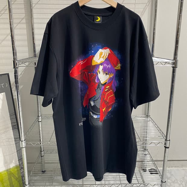 에반게리온 미사토 부틀렉 애니메이션 티셔츠