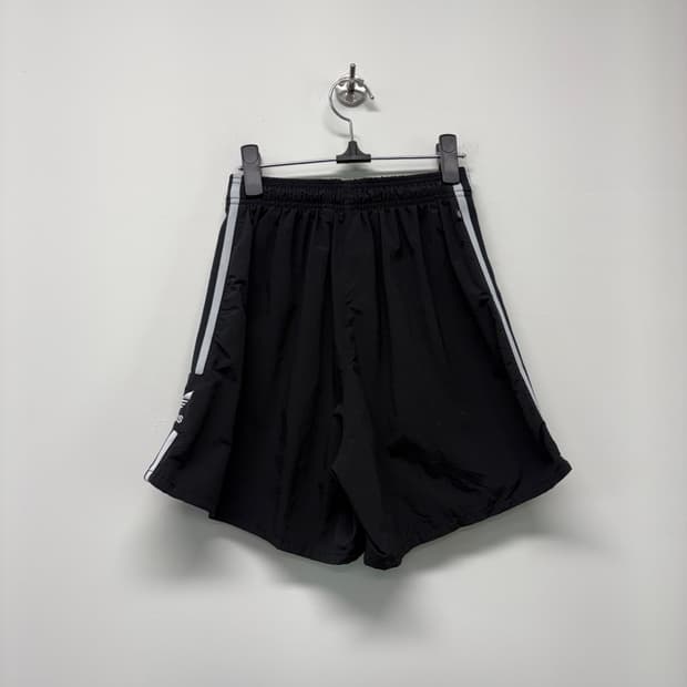 아디다스 삼선 트레이닝 반바지 블랙