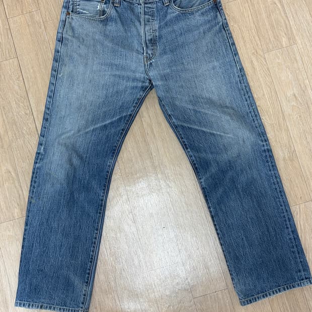 리바이스 501 빈티지 페이딩 연청