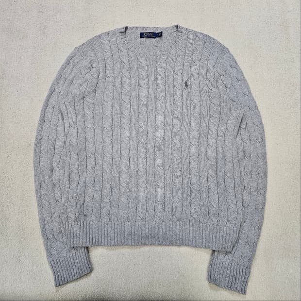 폴로 랄프 로렌 신형 케이블 니트 M