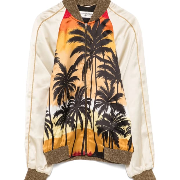 Saint laurent 봄버재킷