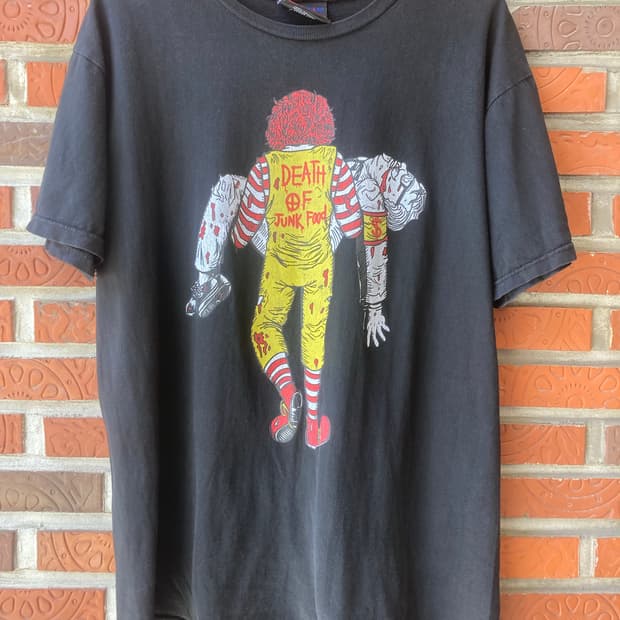 undefeated death of junk food tshirt