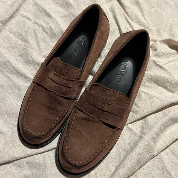 요위 로퍼 브라운 260 size