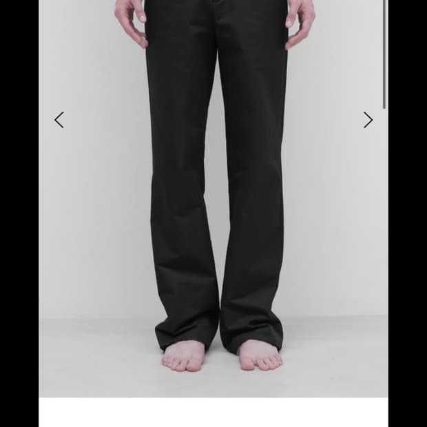 Les Sin trouser black 46size