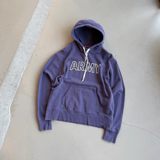 알파 인더스트리 army 후드