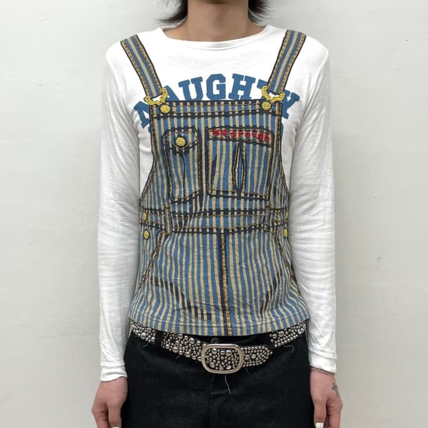 Suspenders Stylish Ruff Long-Sleeved 