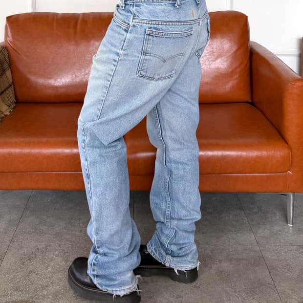 리바이스 517 오렌지탭 