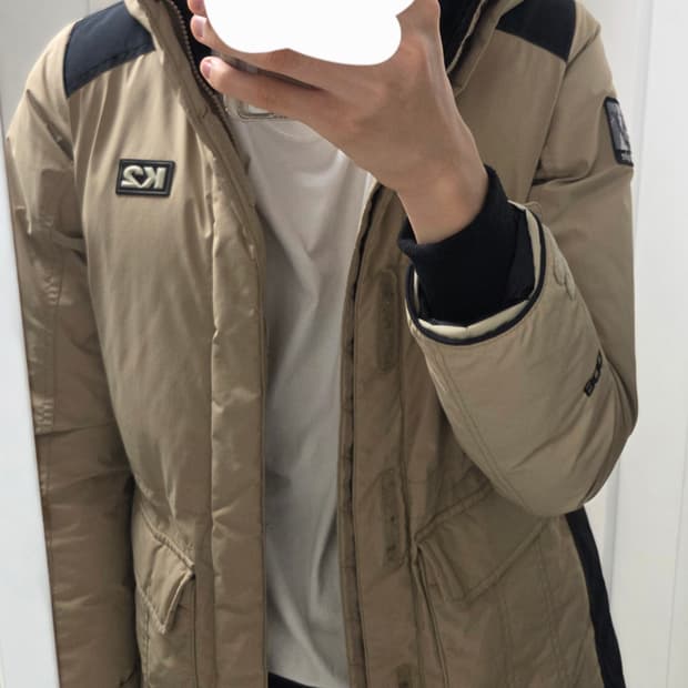 K2 구스다운 알파인팀 패딩