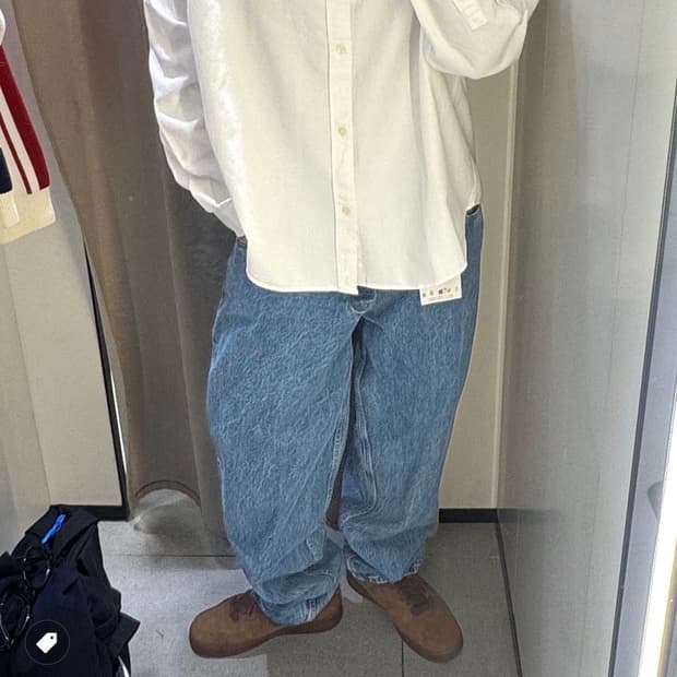 자라 챔피온 옥스포드 패치 셔츠