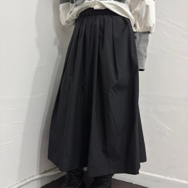 lanvin pleats skirt