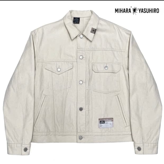 미하라 야스히로 크롭 트러커 자켓