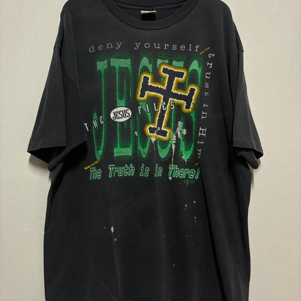 [XL] 90‘s Jesus 반팔 티셔츠