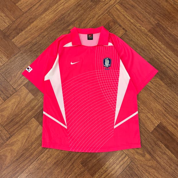 M 나이키 한국축구대표팀 02시즌 유니폼 