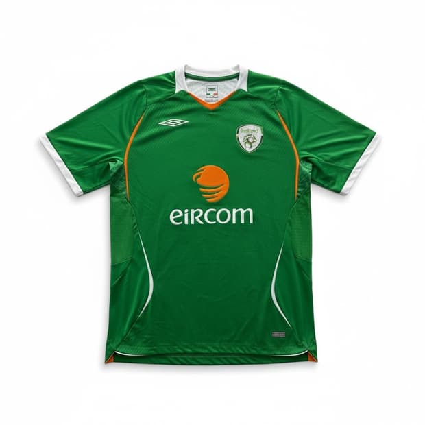 Umbro 엄브로 아일랜드 2008-2010 홈 긴팔 축구 셔츠 M