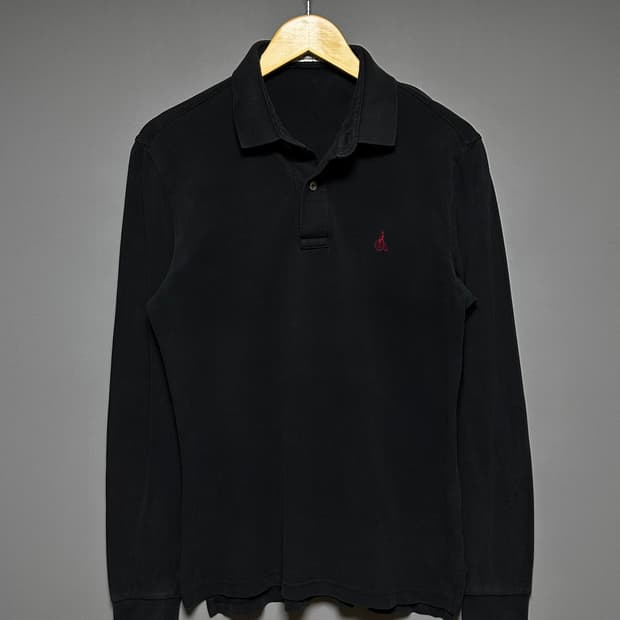 [L]빈폴 블랙 피케이 티셔츠