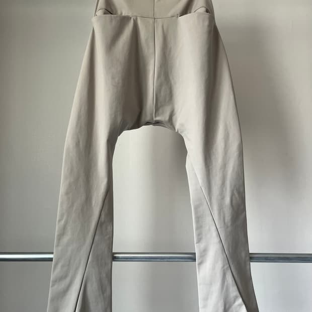 lien 15aw anatomical sarrouel pants