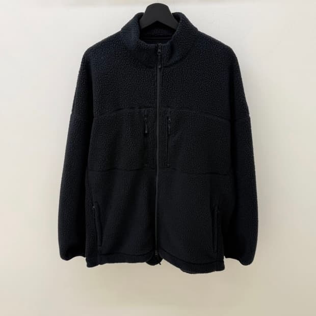 요코 사카모토 오버사이즈 플리스 자켓